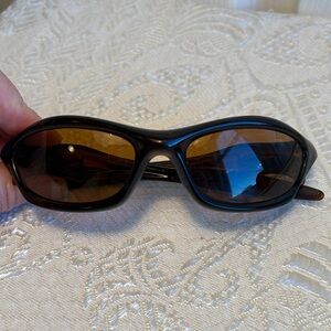 OAKLEY Monster Dog Sunglasses Brown Tortoise Frames